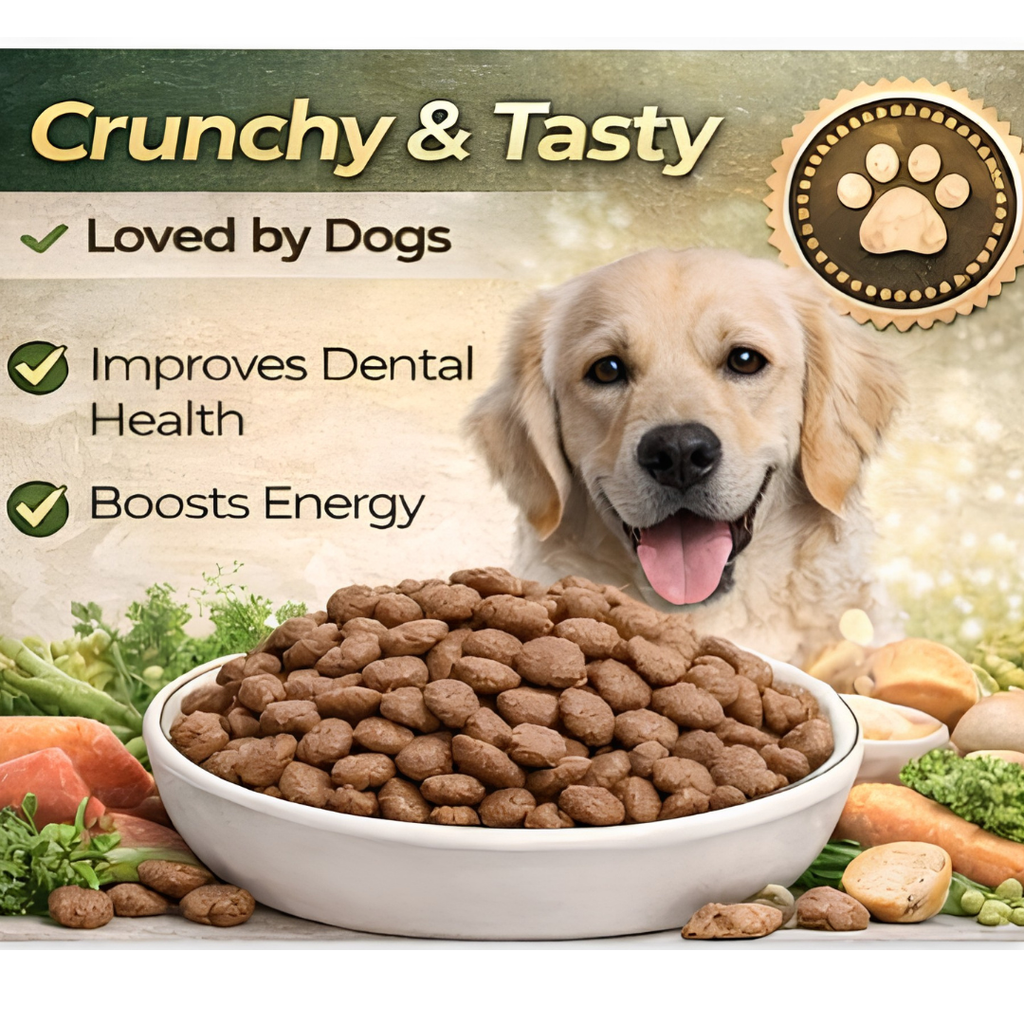 Nutritious Dry Dog Food Kibble – Healthy & Balanced Meal for All Dogs