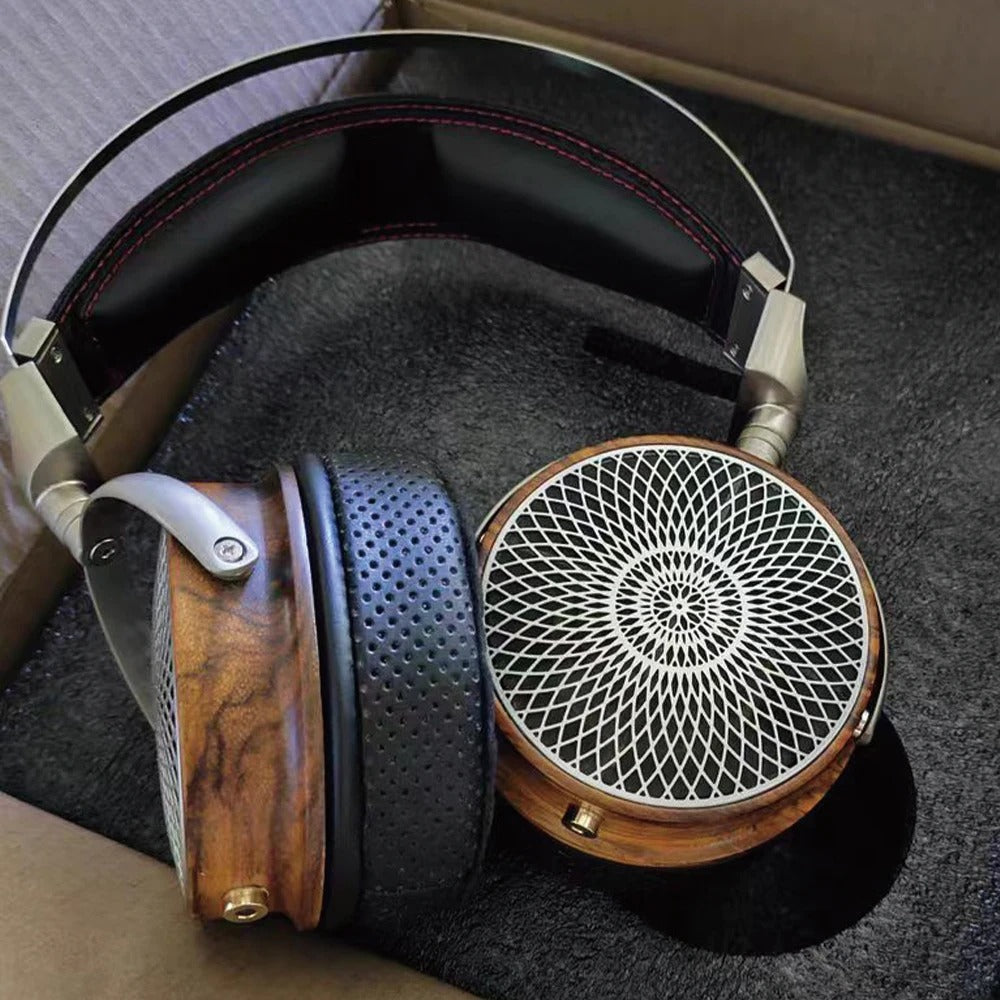 DIY Walnut Headphone Shell Kit for Headphones. Accessories for Over-Ear Headphones